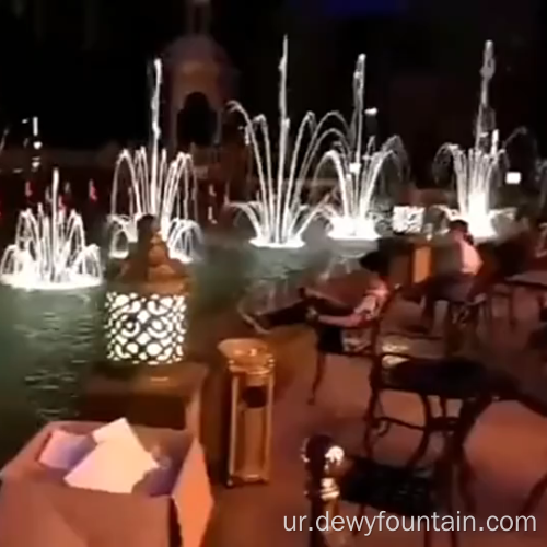 ڈیو ہوم لیک ڈرائی پلازہ واٹر میوزک فاؤنٹین